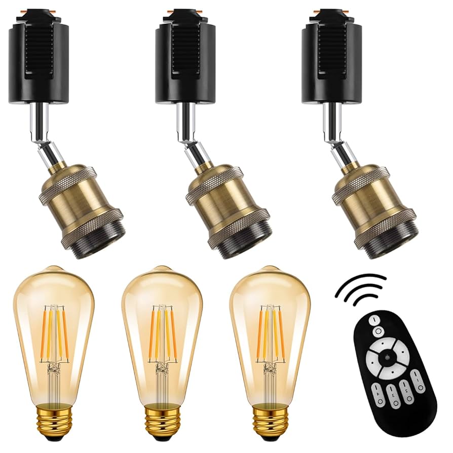 LVWIT ダクトレールライト LEDスポットライトリモコン付 ブラック 6個 LVWIT ダクトレールライト LEDスポットライトリモコン付