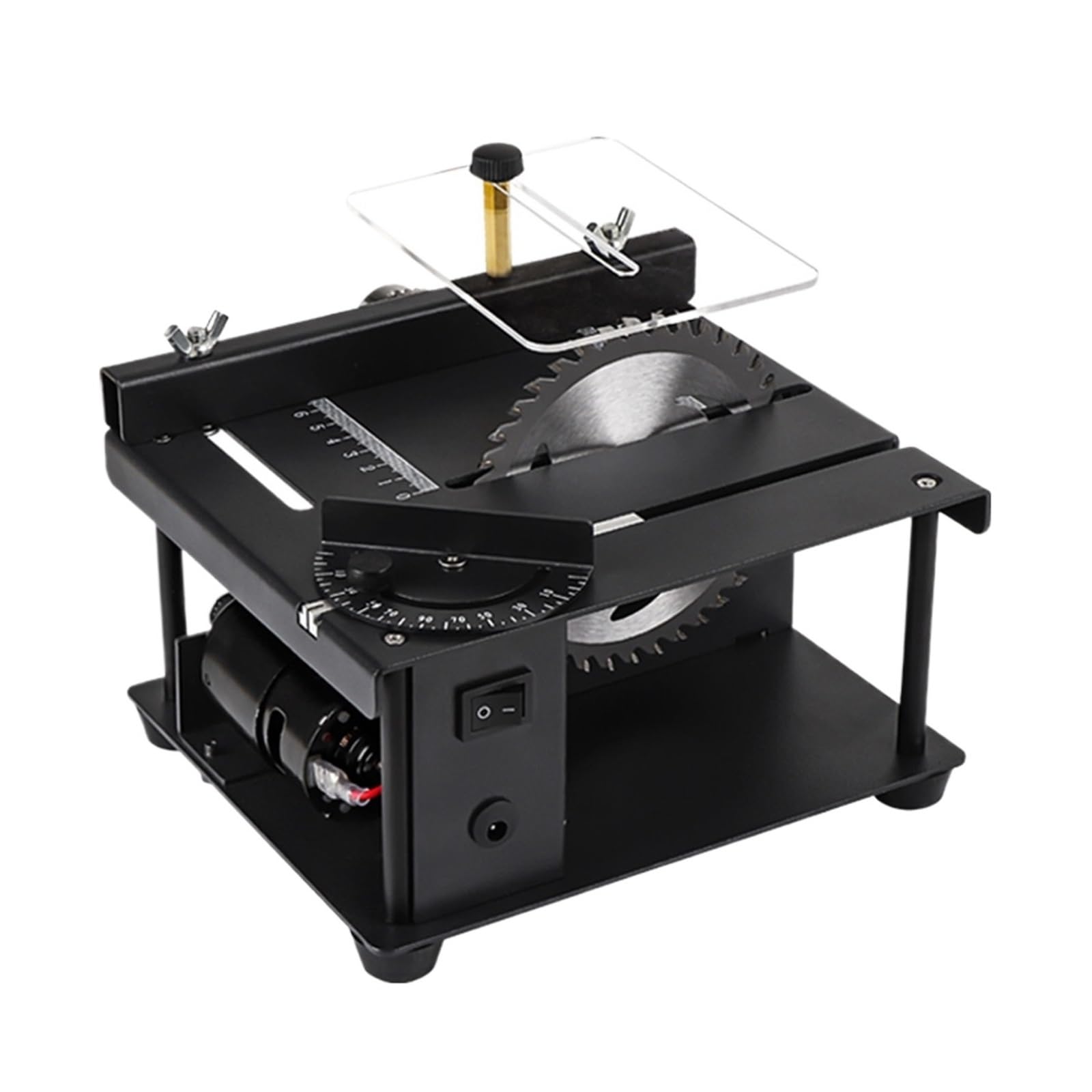 Mini máquina de corte, Sierra De Mesa Compacta Y Resistente, Velocidad Rotación 1000 A 3000 Rpm, Portátil For Taller,para cortar latón acero bricolaje