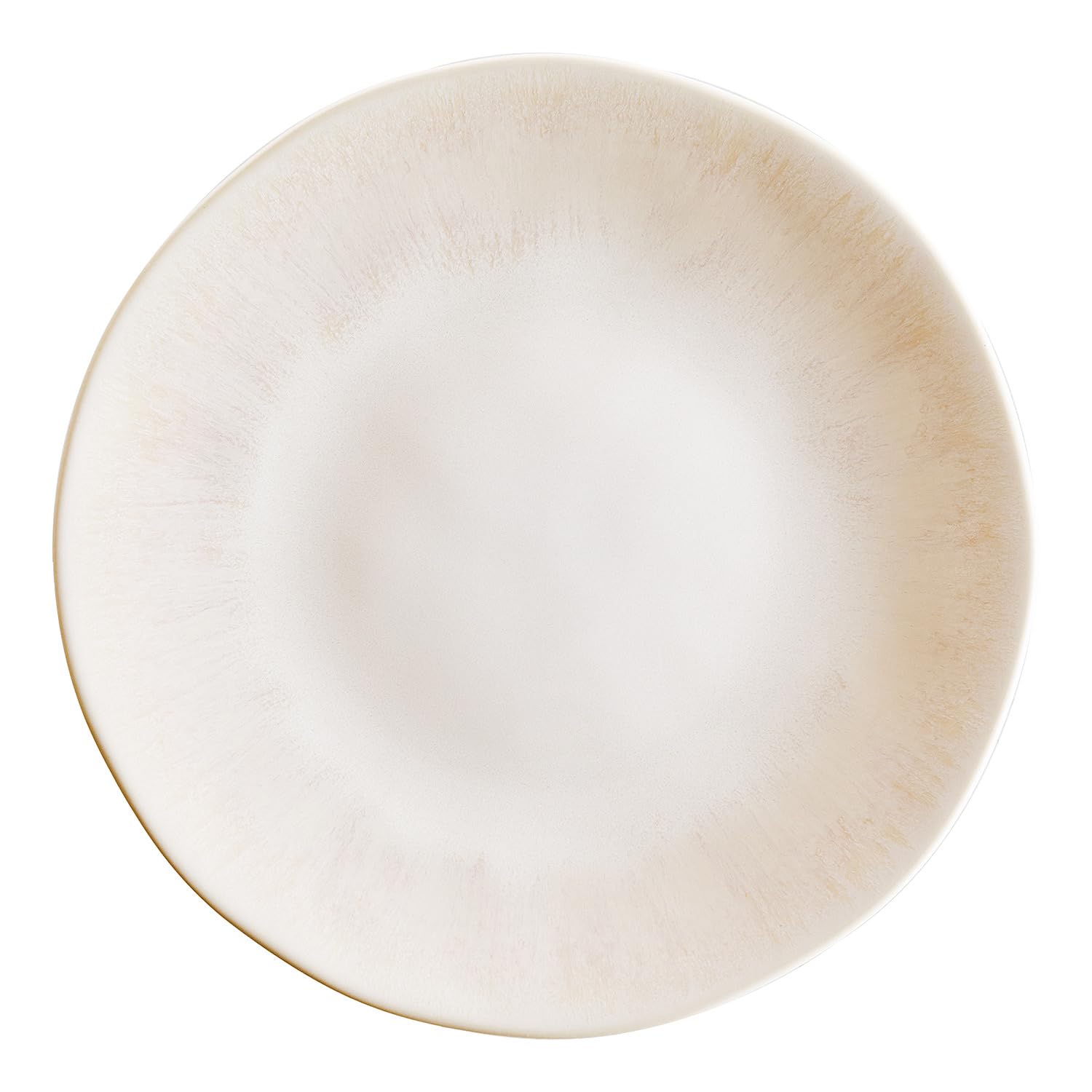 BUTLERS Geschirr-Set 12-tlg. für 4 Personen Steinzeug - ATLANTIS - | Farbe Beige - reaktive Glasur & Boho-Stil - spülmaschinenfest & mikrowellengeeignet - Schalen, Frühstücksteller, Essteller