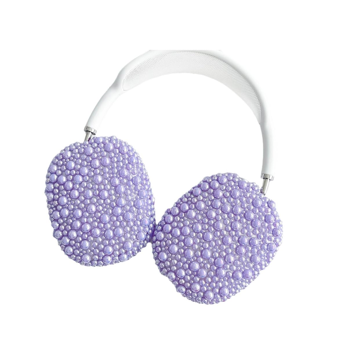 QYFZXLV Case Cover for AirPods Max 2nd/1st Generation Glittering Rhinestones Pearls,Cute Cases for Women Accessories Protective Cover for Air Pods Max