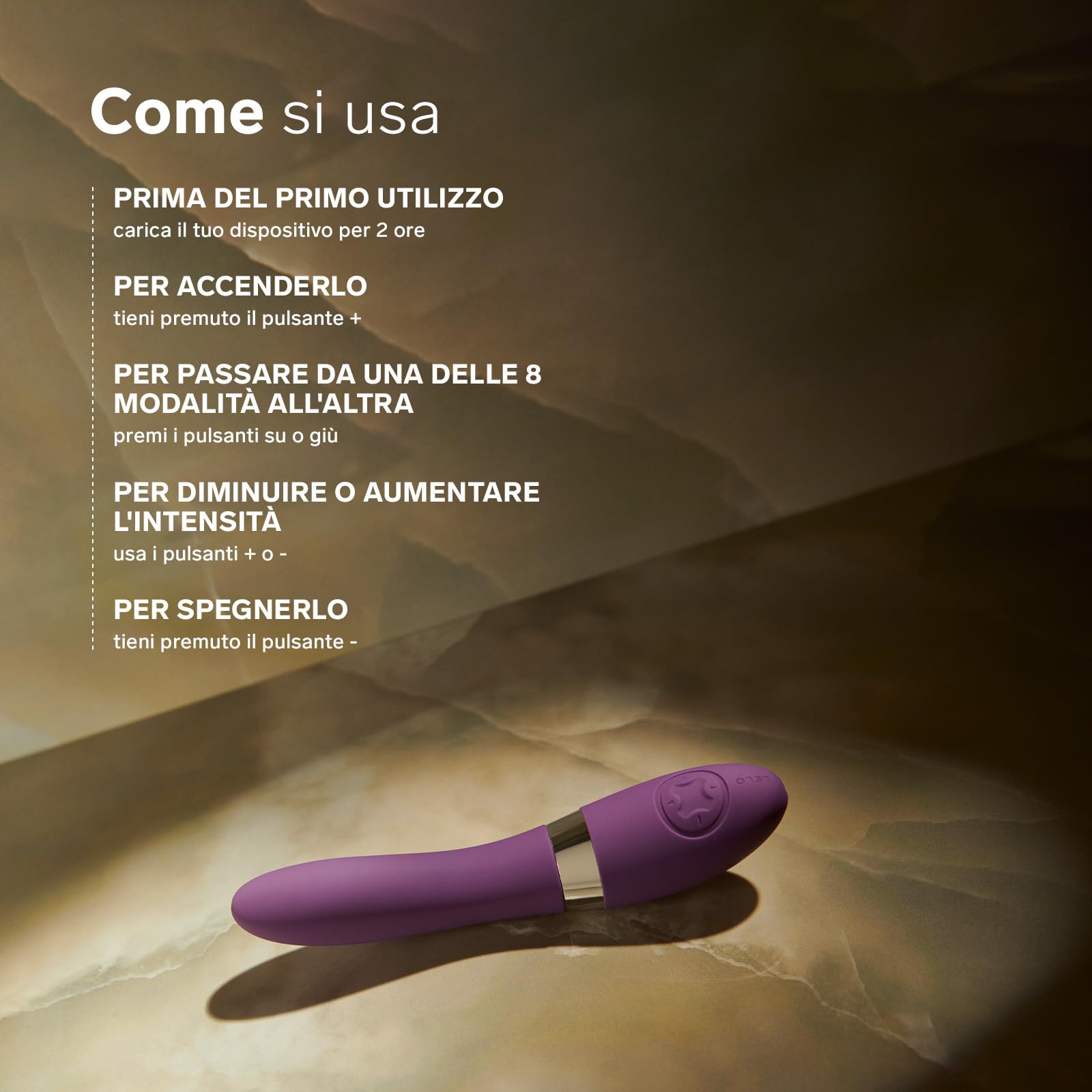 LELO ELISE 2, Black, Massaggiatore Vibrante a 2 Motori per il Massaggio Sensuale, Vibratori, Vibratori Donna