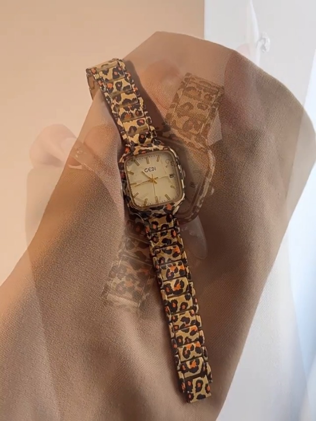 Amazon.com: FANMIS Leopard Women Watches Minimalist Ultra 