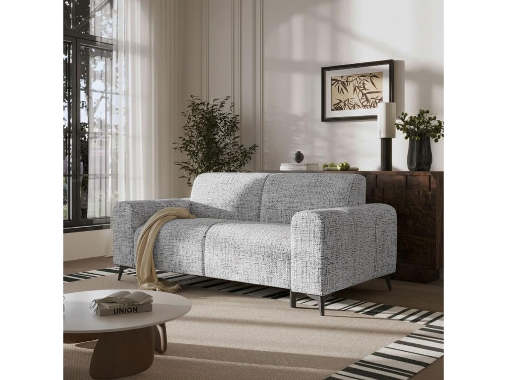 TRADA Sofa mit Schlaffunktion LIVIGNO, 205x82x105 cm, Grau