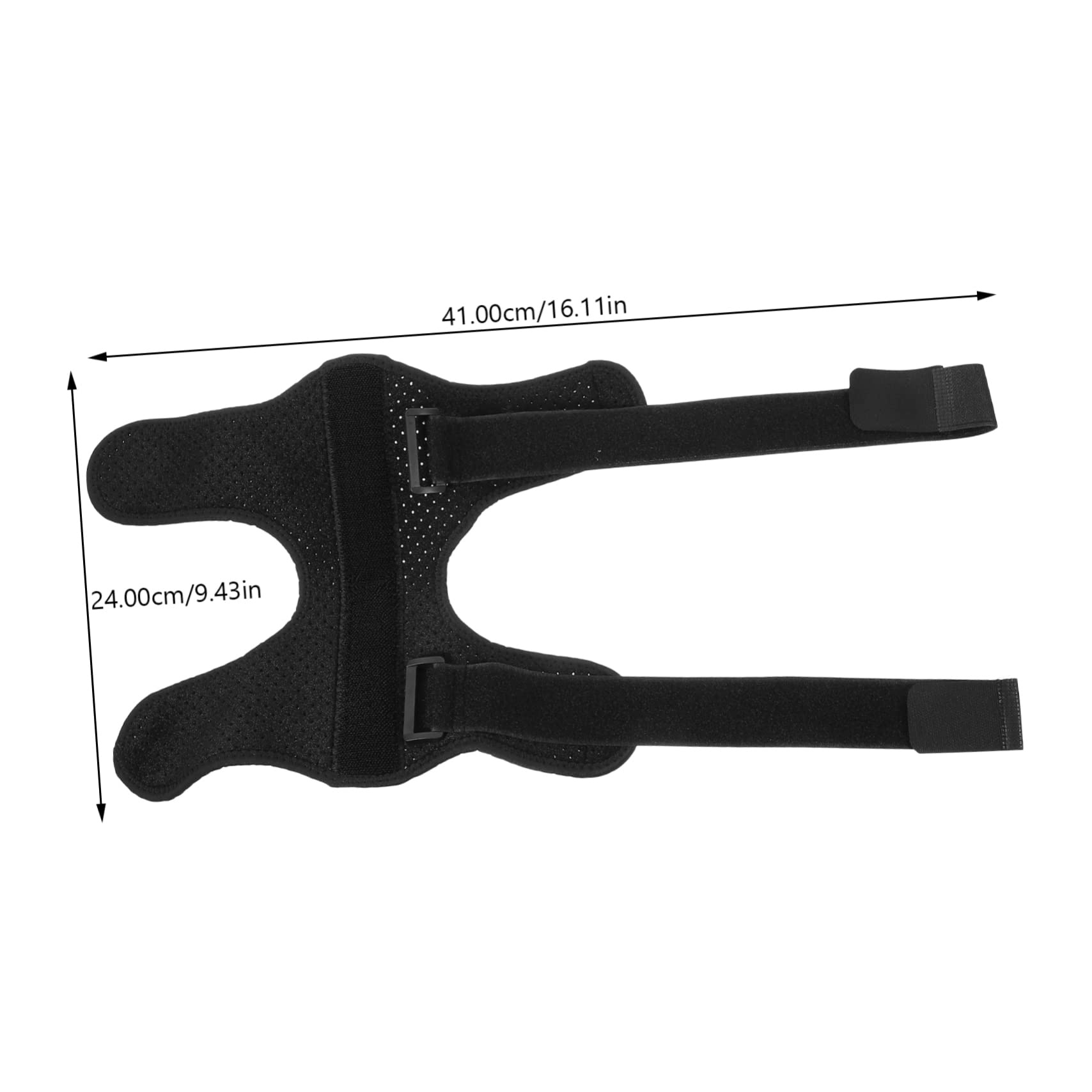 FOMIYES Foot Sole Splint Ankle Brace Ankle Support for Women Men Reusable Adjustable Ankle Stabilizer for Sprained Ankle Black