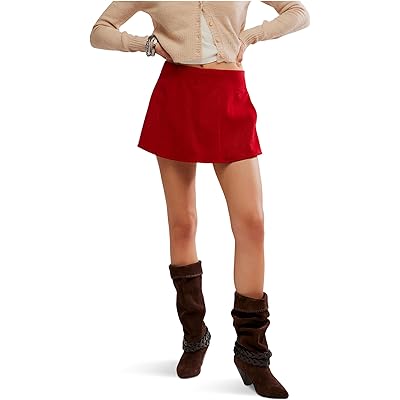 Юбка Free People We The Free Paradise Found Suede Skort