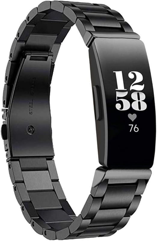 Fitness watch with metal strap Clearance