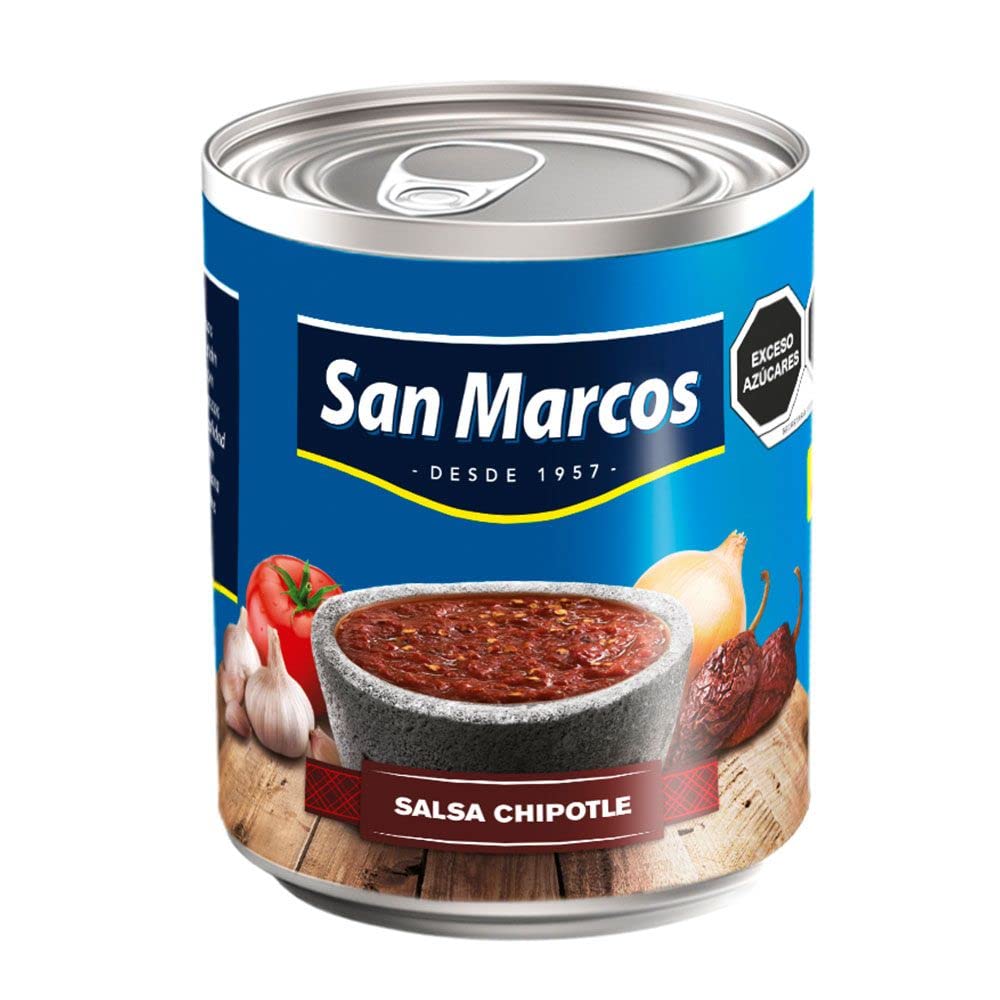 SAN MARCOS - SALSA CHIPOTLE. PACK 6 X 230GR.