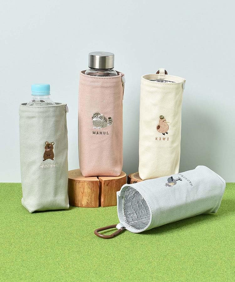 いちごの白うさぎちゃんペットボトルカバー 500ml いちごの白