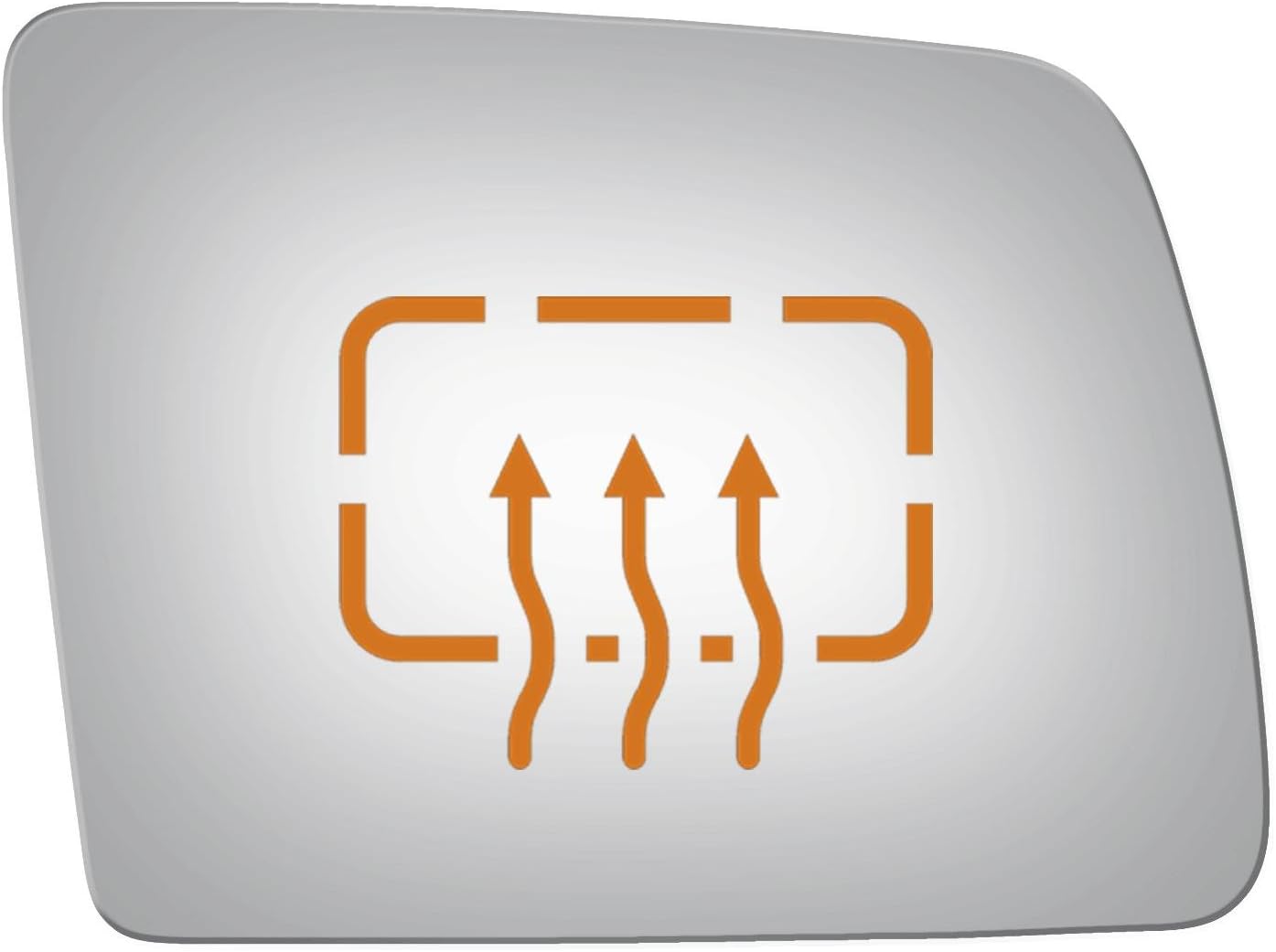 Burco 5412H Convex Passenger Side Power Replacement Mirror Glass Heated for 2010 FORD TRANSIT CONNECT