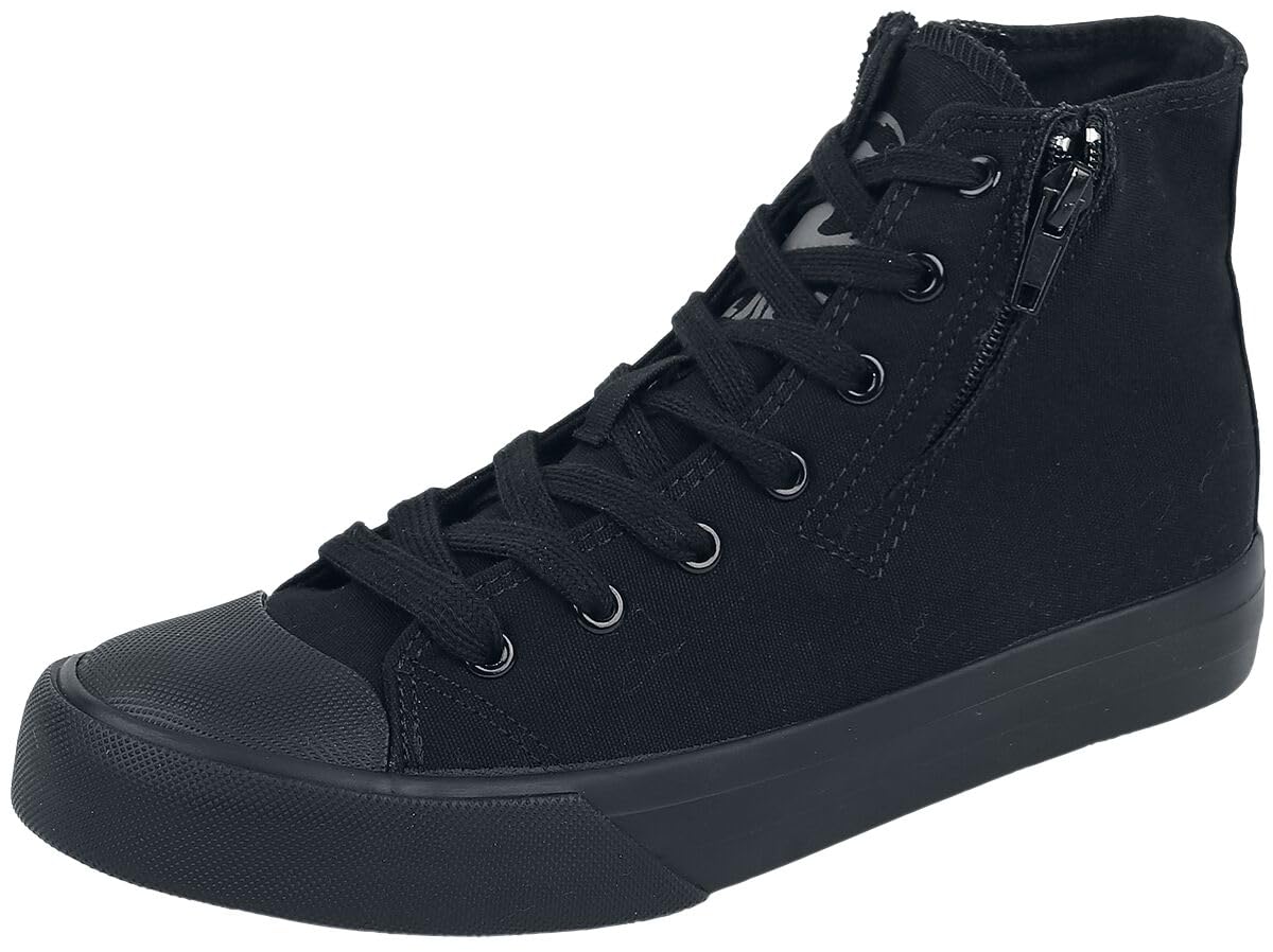 Black Premium by EMP Unisex Zapatillas Negras con Cremallera