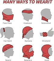 Vista 6 de MOYYO - Diadema elástica sin costuras, diseño de mariquita con corazones