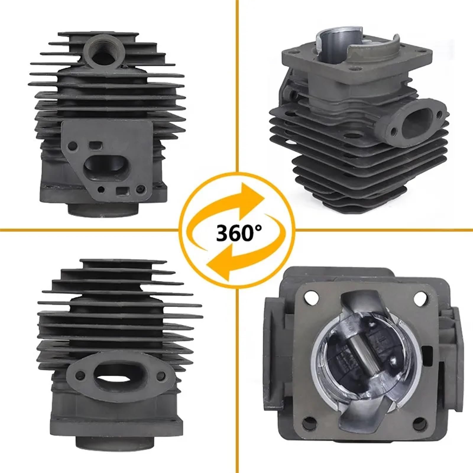 Kit de pistón de Cilindro de cortacésped de 36 mm for Piezas de Repuesto de Herramientas de jardinería for Grupo de Cilindros 1E36F-2 TL33 CG330 TB33 TU33