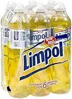 6 Detergente Líquido Neutro Frasco 500ml - Limpol