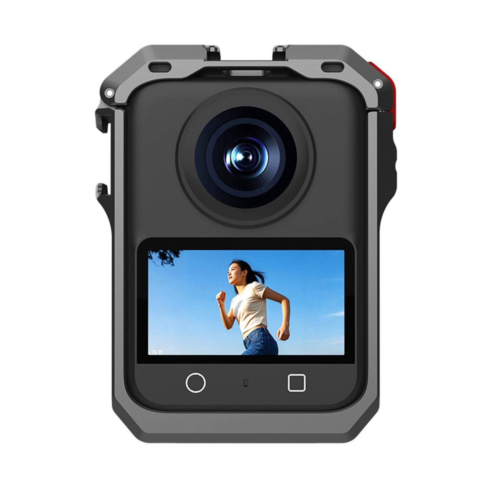 Boîtier multifonction en aluminium adapté pour les appareils photo à 360° améliorant le refroidissement, la portabilité compacte et l'intégration d'accessoires Cage de caméra antichoc