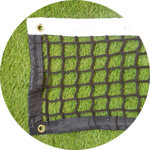 BENIMELI - Red de Pádel con Medidas Reglamentarias Según RFEP- Cumple la Norma Europea- Color Negro - 10x0,92 M (Padel Modelo Olímpico) Cover