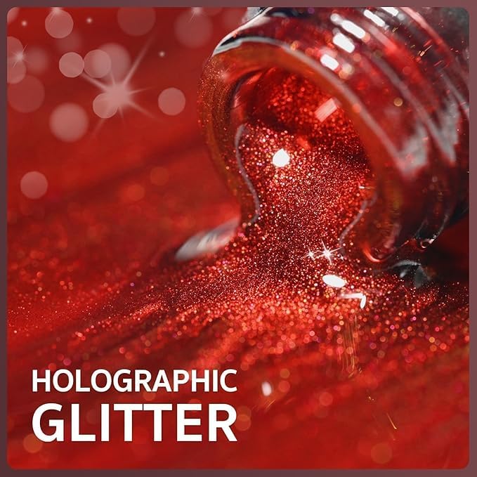 Image of BOLT BEE 9ML Red Cat Eye Magnetic Nail Polish Gel | Red UV Soak-Off Gel for Salon & DIY Manicure | Holographic Shimmer Long-Lasting, Magnetic Effect Nail Art-9ml