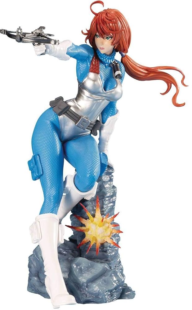 Amazon.com: Kotobukiya GI Joe: Scarlett (Sky-Blue Version