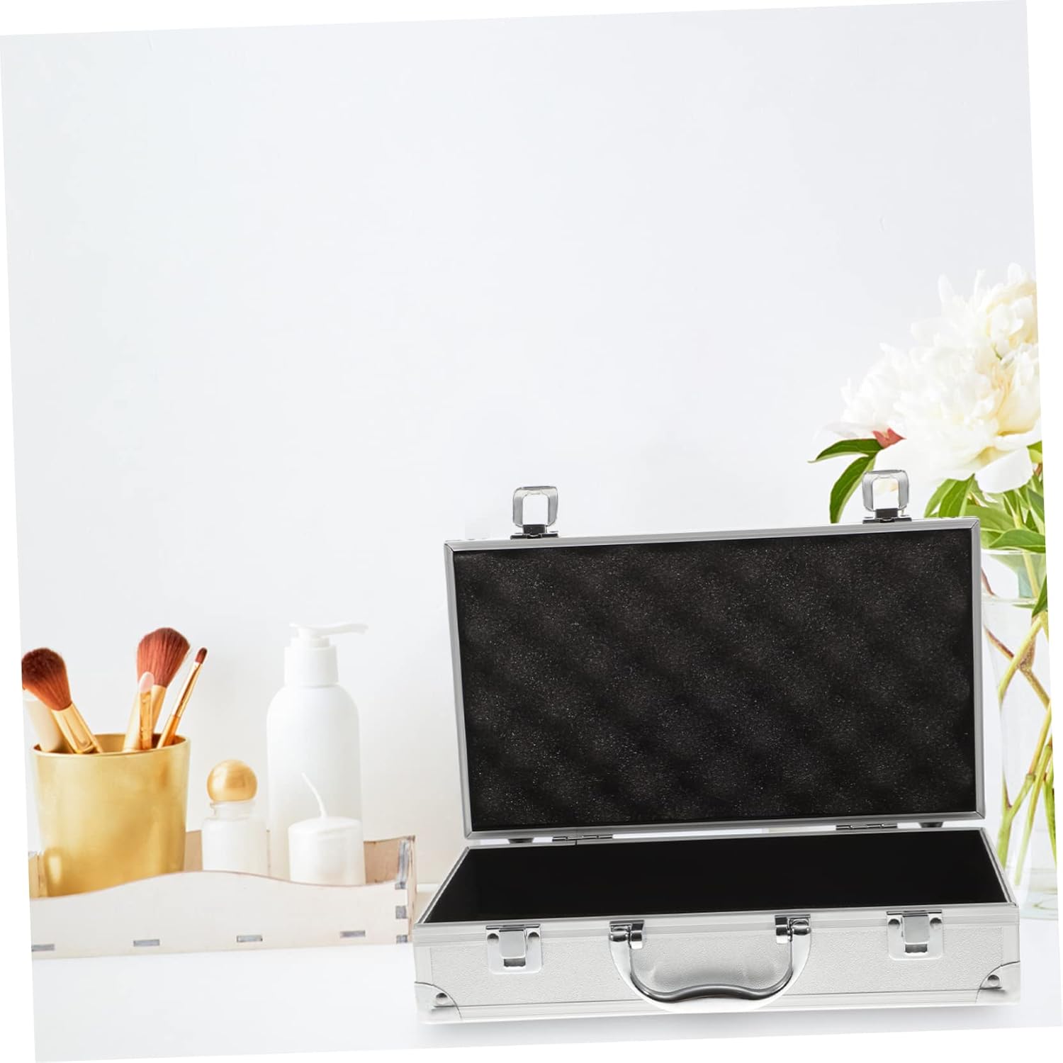 Tool Box Carrying Handle Medicine Storage Box Multi-purpose Aluminum Case