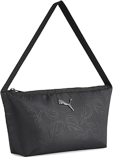 POP Long Flute Bag Kadın Omuz Çantası PUMA Black-Puma Script AOP Tek Beden