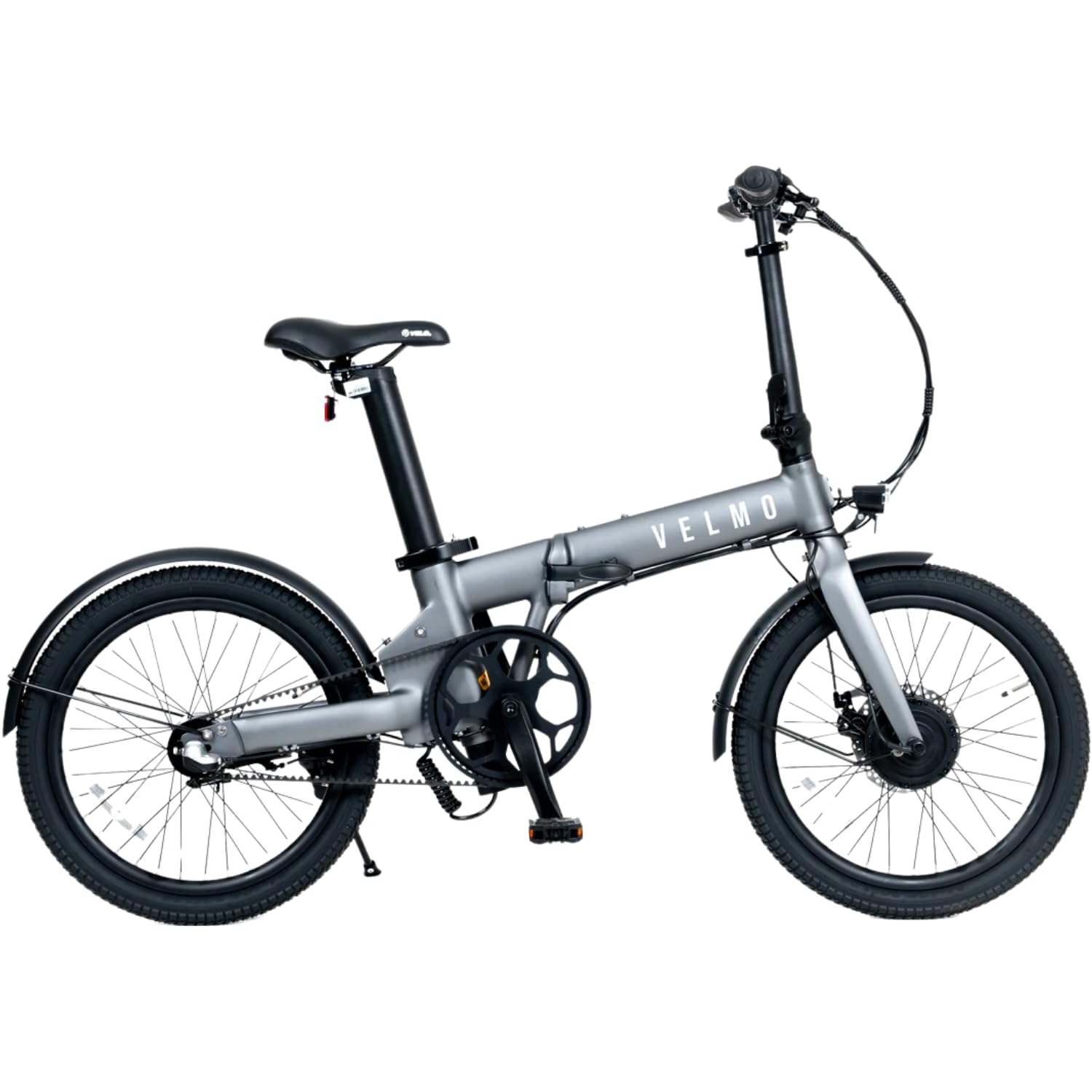 VELMO PEGASUS ブラック 電動アシスト折りたたみ自転車 耐パンク化 VELMOの電動自電車「VELMO PEGASUS」、軽量カーボン素材で走行