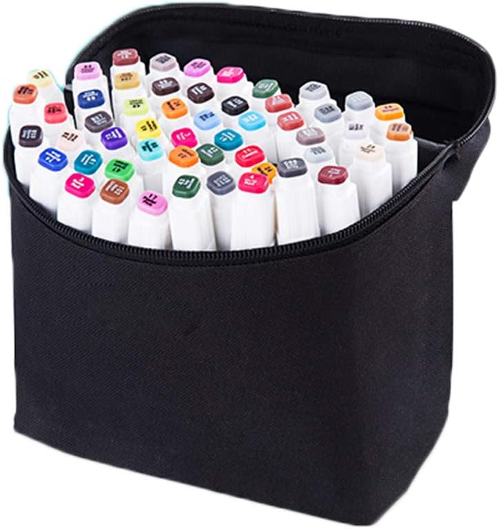 Sweetichic Kidspen TouchFive Colors Graphic Art Twin Tip Pen Marker Point Student Design