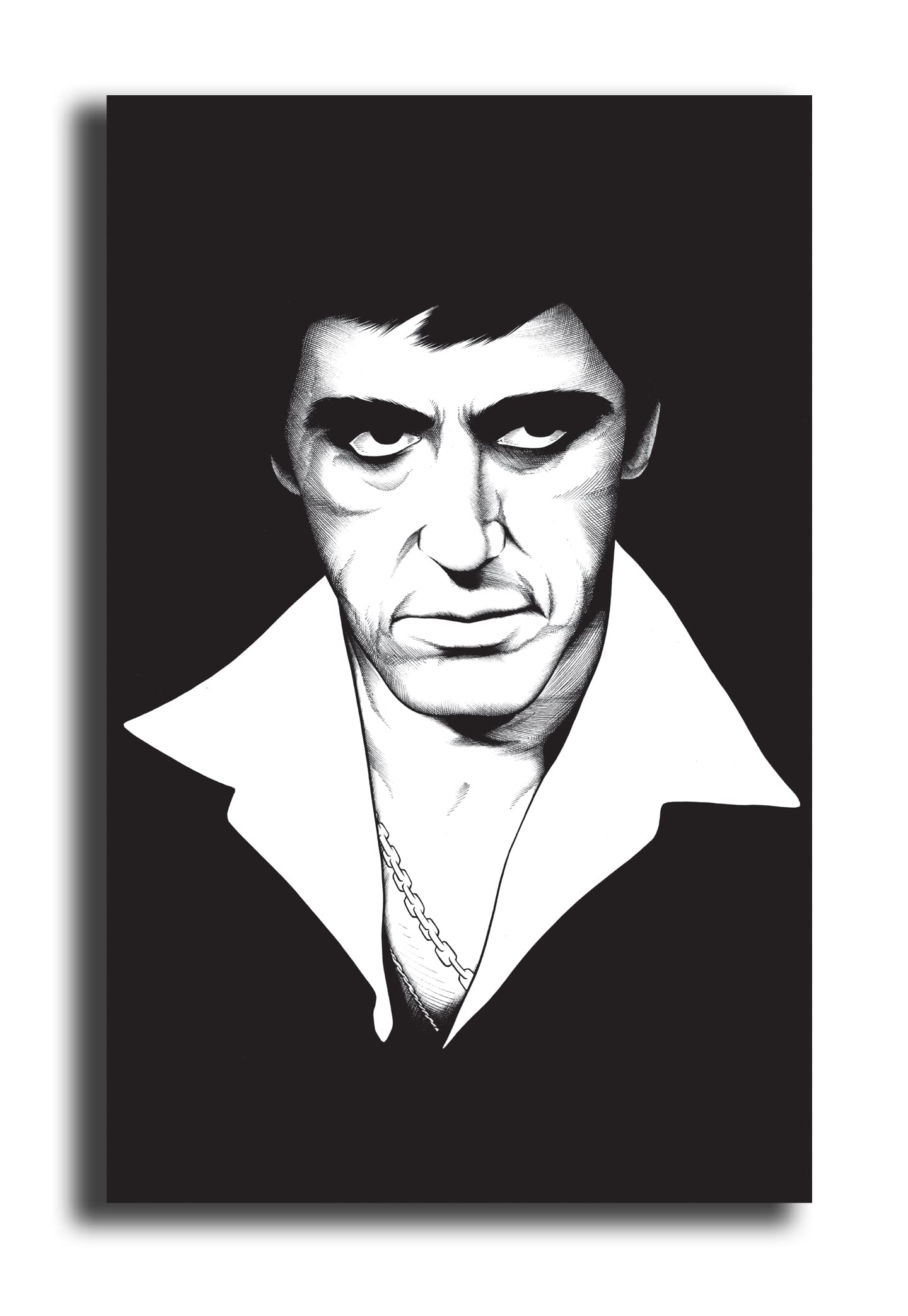 PIXELARTZ Wall Poster - Scarface - HD Quality - Movie Poster