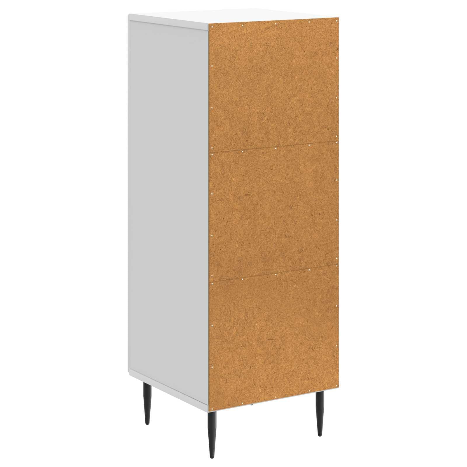 Credenza bianca, 33 x 34,5 x 89,5 cm, in legno