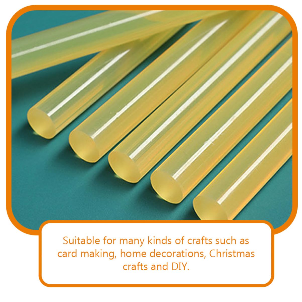 DIY Colored Hot Glue Sticks High Adhesion Convenient for Card Decor and Crafts Easy to Melt Safe Material for DIY Projects