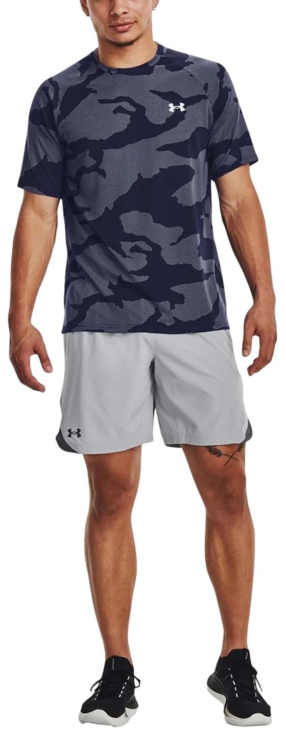 Under Armour Velocity Jacquard Short Sleeve T Shirt Camiseta Hombre (Pack de 1)