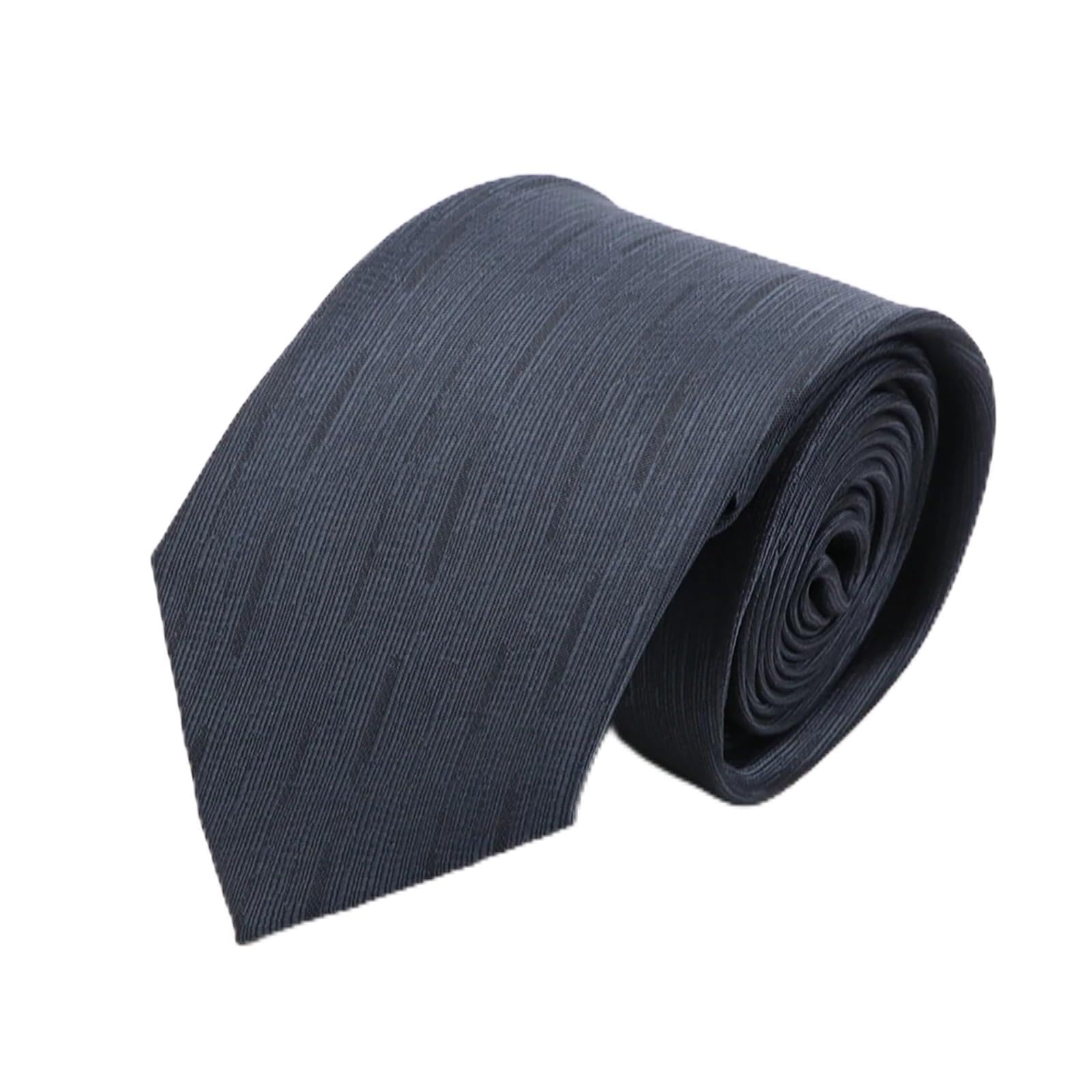 Cravatte per Uomo Cravatte Classiche a Righe con Pois for Uomo, in Jacquard, 7 cm, in Poliestere, Strette e Sottili, for Matrimonio, Sposo, Business, Abito, Camicia, Regalo(31)
