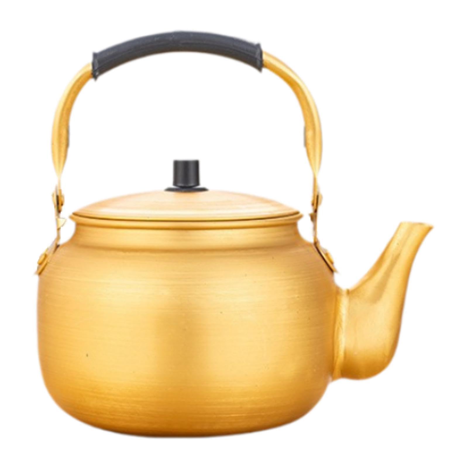 Bouilloire avec théière intégrée haut de gamme 6L dotée d'une poignée aluminium ergonomique