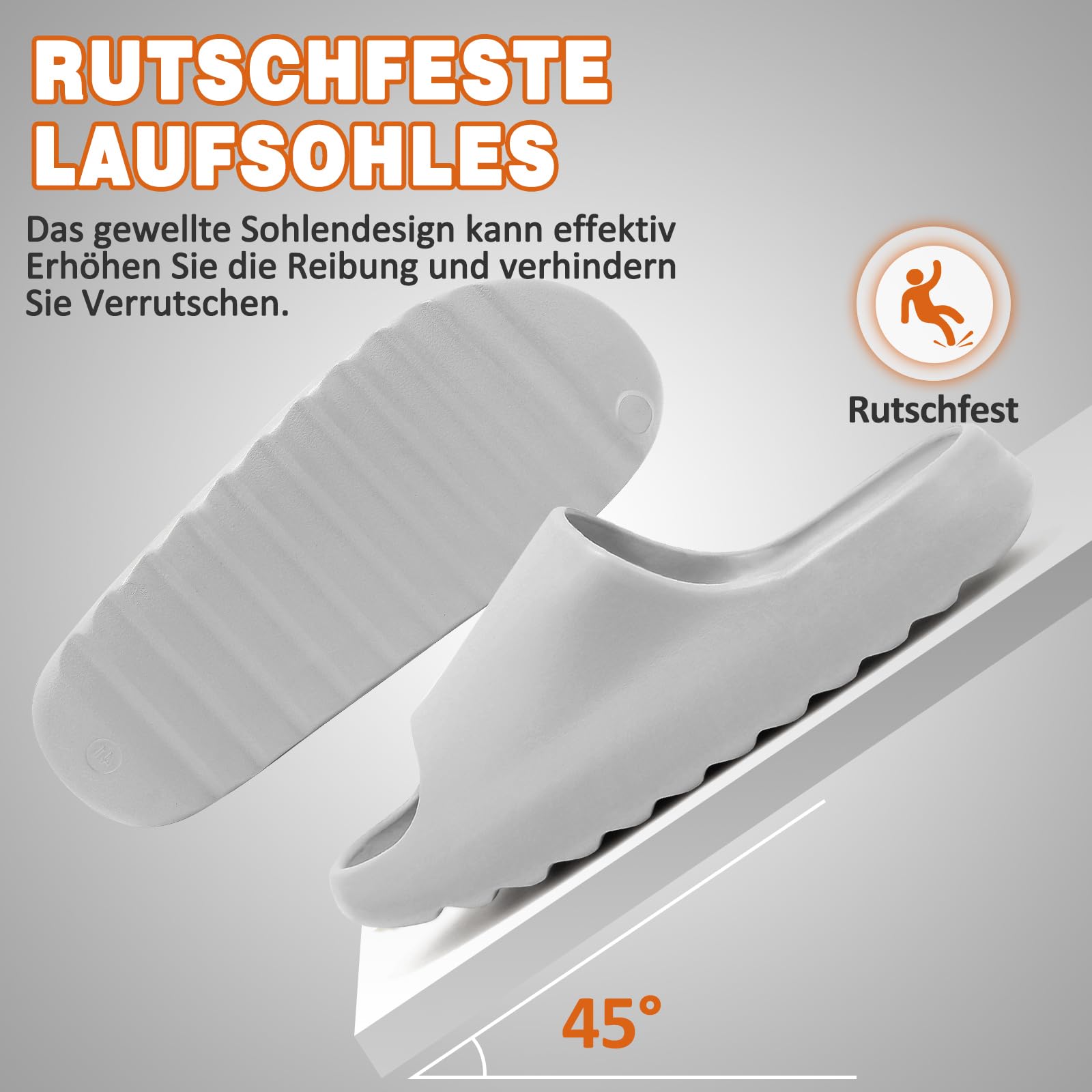 Jesindr Ciabatte Uomo Donna Estive Mare Pantofole Cozy Slides Casa Foam Slide Piscina Scarpe Nuvola Slippers Gomma Sliders Estivi Sandali