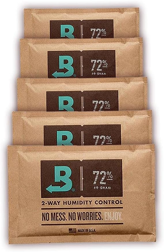 Boveda 72 60g Humidor Puro Kutusu Nemlendirici 5li Eco Paket