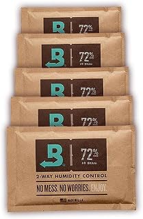 Boveda 72 60g Humidor Puro Kutusu Nemlendirici 5li Eco Paket