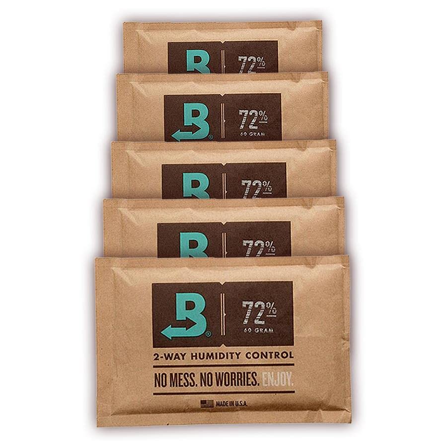 Boveda 72 60g Humidor Puro Kutusu Nemlendirici 5li Eco Paket