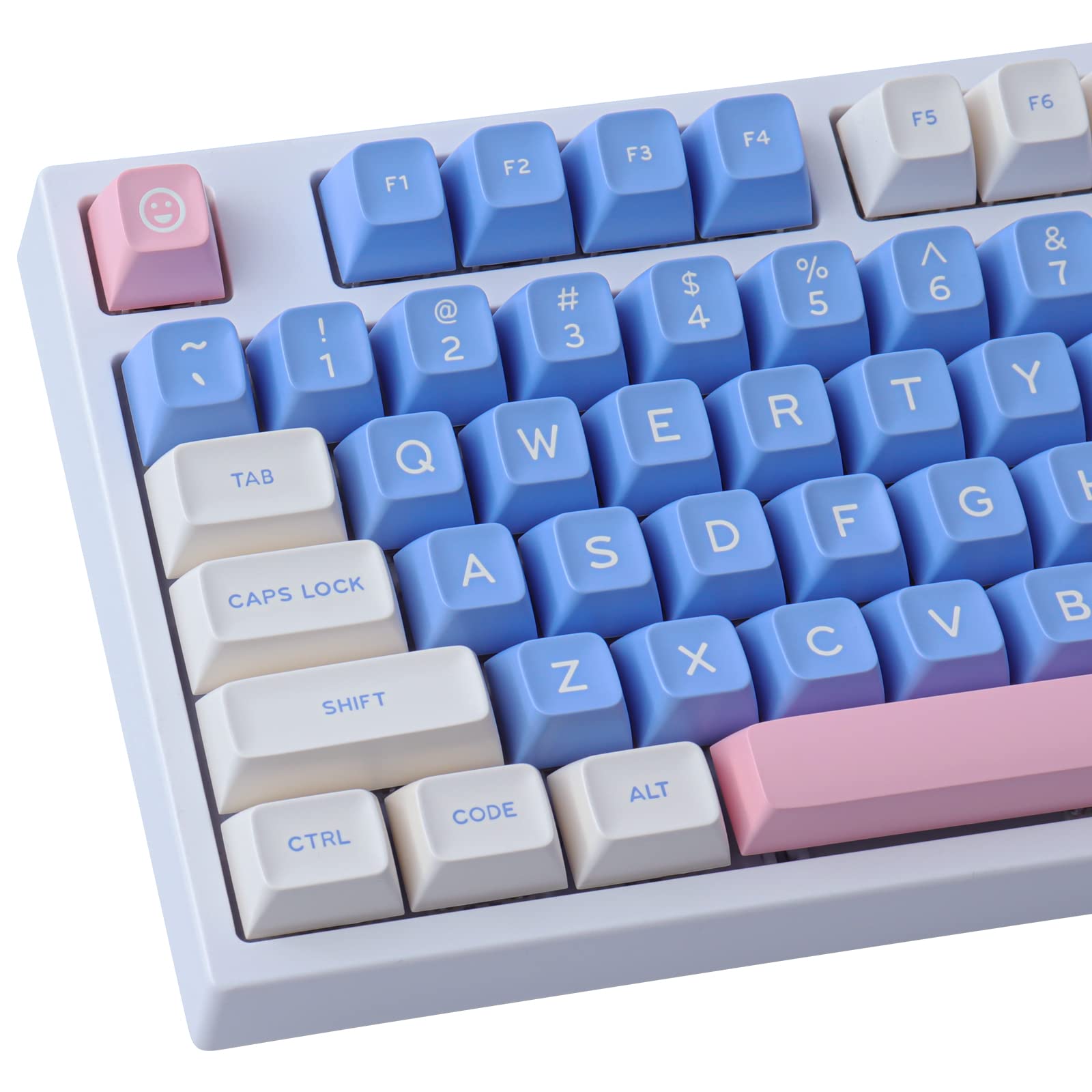 Teclas, 172 teclas SA Profile Double Shot Keycaps Set con barra espaciadora 2.75u, 3u, 6.25u y 7u para interruptores Cherry Mx ISO ANSI Layout teclado mecánico