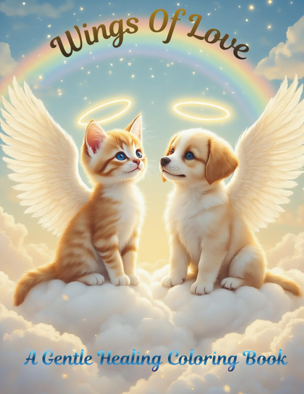 Wings Of Love - A Gentle Healing Coloring Book: Color Your Way Through Love, Comfort, and Quiet Reflection