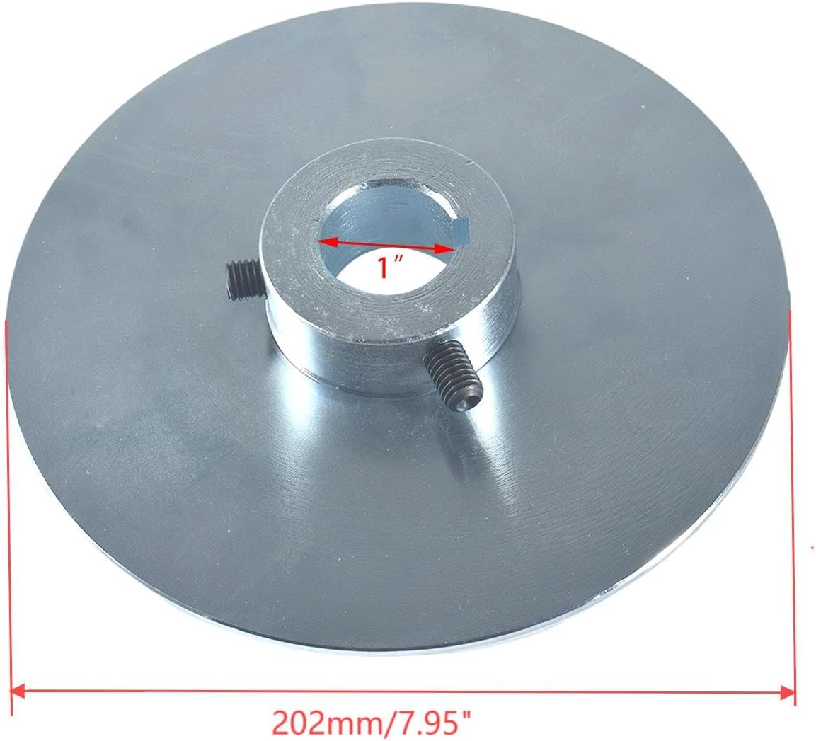 6" Mechanical Brake Disc 1" Bore 1/4" Keyway for Manco 9598 9597 Airheart MB-1 Yerf-Dog Carter ASW Buggies Bristers Go Kart for Predator 212cc 196cc 6.5hp GX160 Engineer