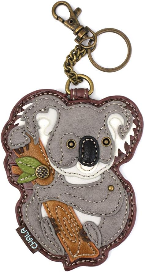 CHALA Charming Crossbody Bag Shoulder Handbag With Flap Top and Zipper Navy/Pewter (Navy_ Koala Bear)
