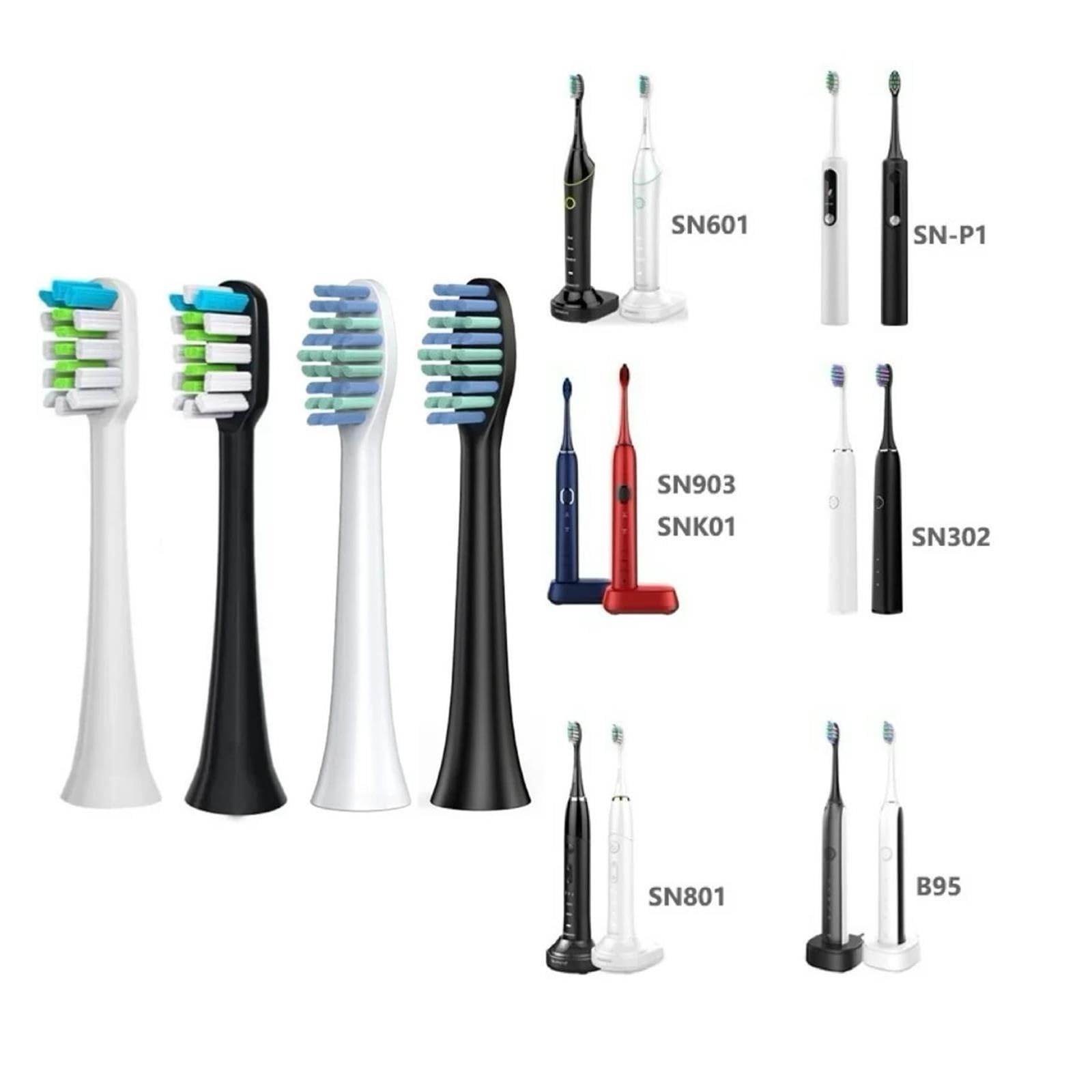 Testina di ricambio for spazzolino Precision Fit con setole morbide