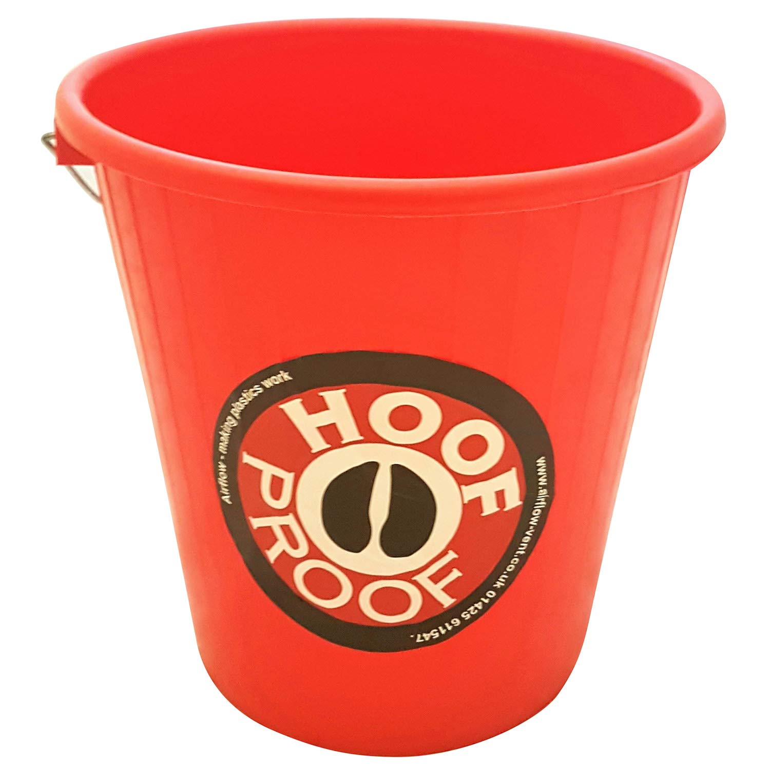 Airflow Hoof Proof Calf/Multi Purpose Bucket Red - 5 Lt