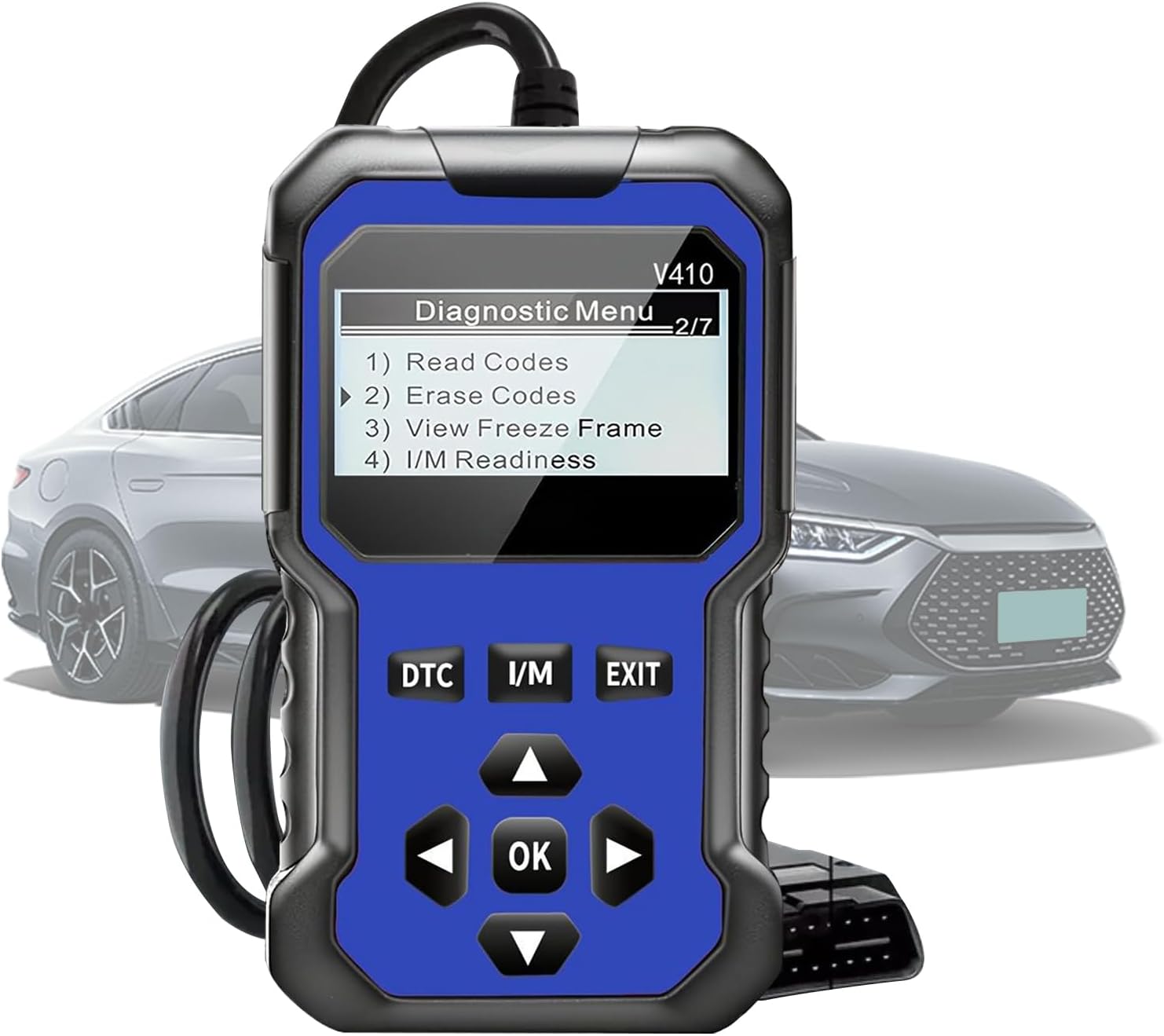 Motor Vehicle Analysis Device - Error Code Reader, Digital Test Module, Intelligent Control Unit Test Instrument with Compatible Software, Diagnostic Aid for Petrol Hybrid Vehicles Maintenance