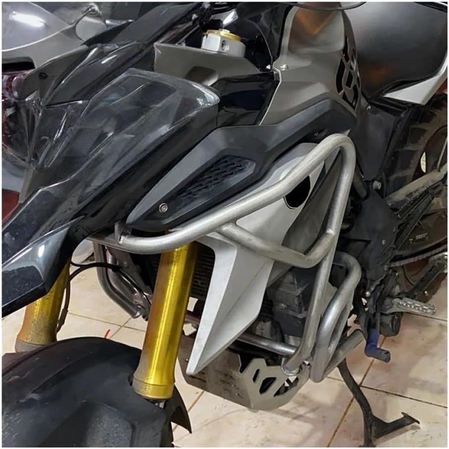 Engine Guard Crash Bars for G310GS 2017-2022 Motorcycle Crash Bar Stainless Steel Frame Protection Upper Lower Engine Guard Bumper Motorbike Crash Bar Bumper