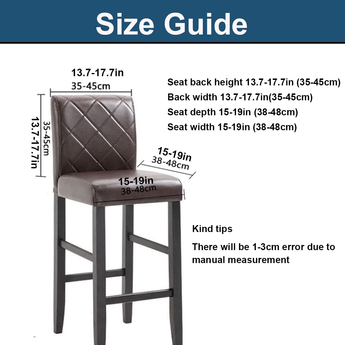 XGANGM Extensible Housse de Tabouret de Bar avec Dossier, Lot de 2/4/6 Imprimé Motif Couvre de Tabouret Haute Couverture de Chaise pour Cuisine Chaise de Salle à Manger,Floral 5,4pcs