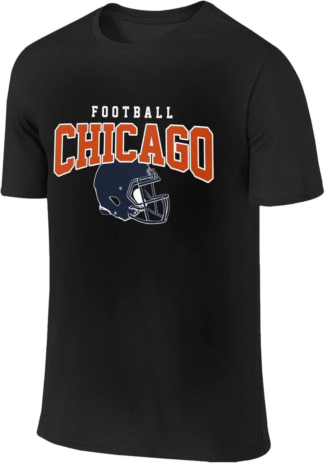 Custom Football T-Shirt Black, Personalized Name & Number, Printed in USA Ship Next Day, Gift for Men & Women - Image 4