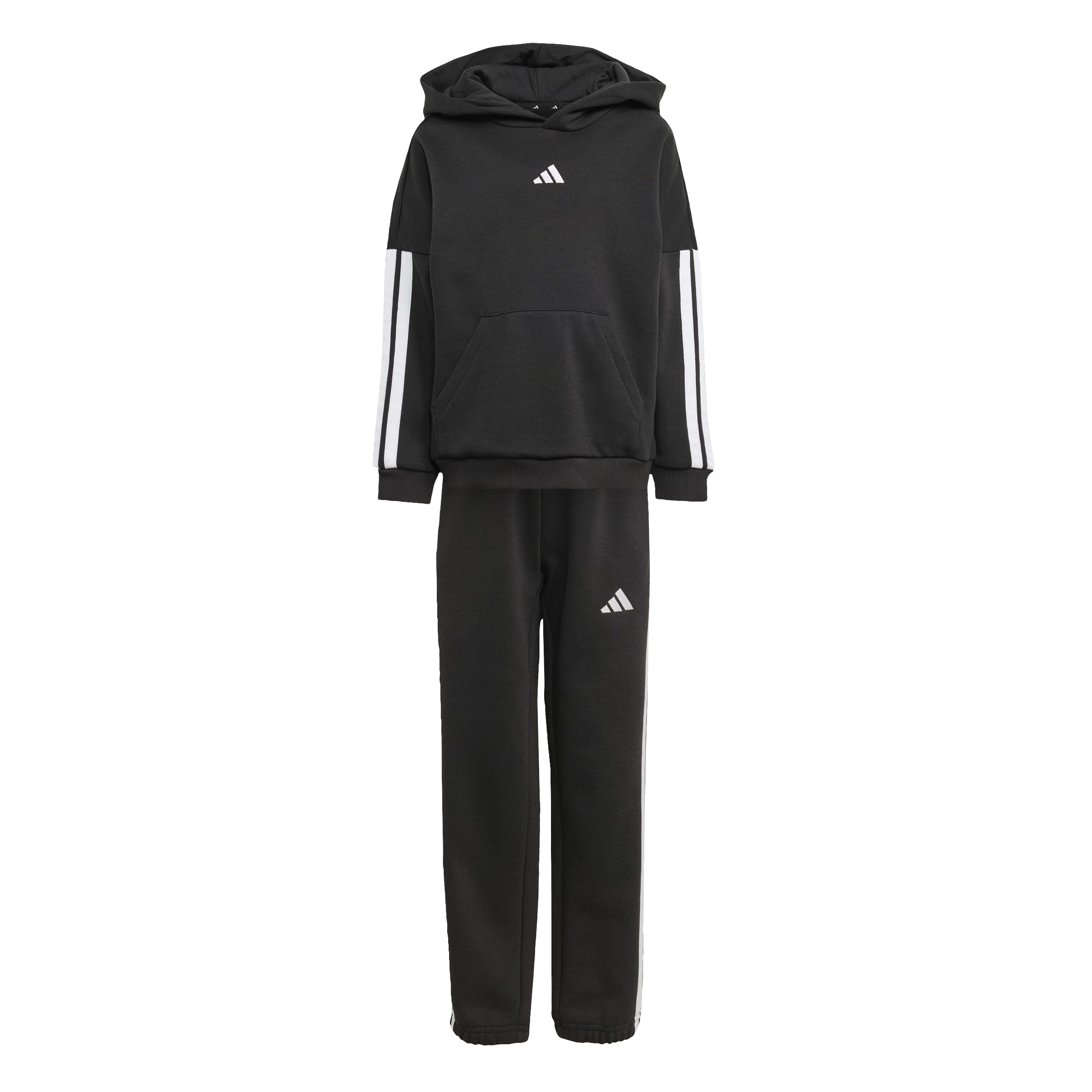 adidas Adidas Little Kids 3 Stripes Essentials Fleece Tracksuit Chándal Niños (Pack de 1)