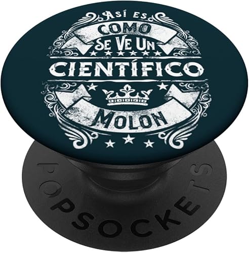 Un Científico Molon Divertido Humor Para Hombre Cientifico PopSockets Intercambiables PopGrip