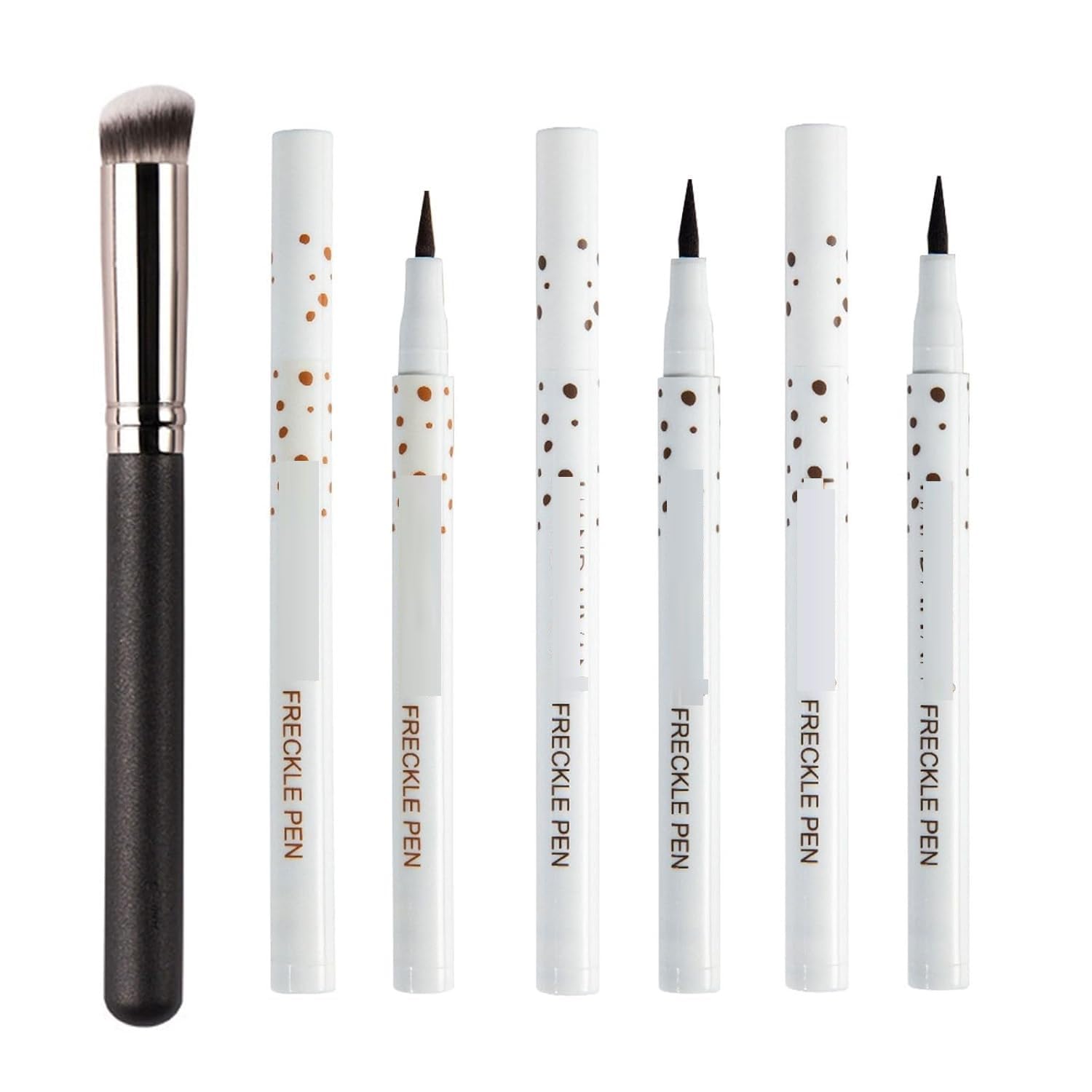 Freckle Pen, 3 Pieces Natural Freckle Makeup Pen Set, Buildable Coverage, Unisex