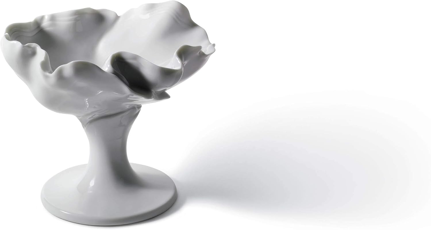 NATURO COCKTAIL GOBLET ( WHITE ) Lladro Porcelain