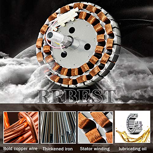 RRBEST LED Ventilatori a Soffitto Silenzioso